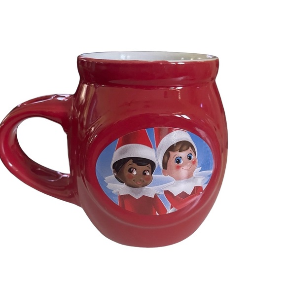 Elf On the Shelf Coffee Mug Red - Christmas Fun - Hot Chocolate - Picture 2 of 11